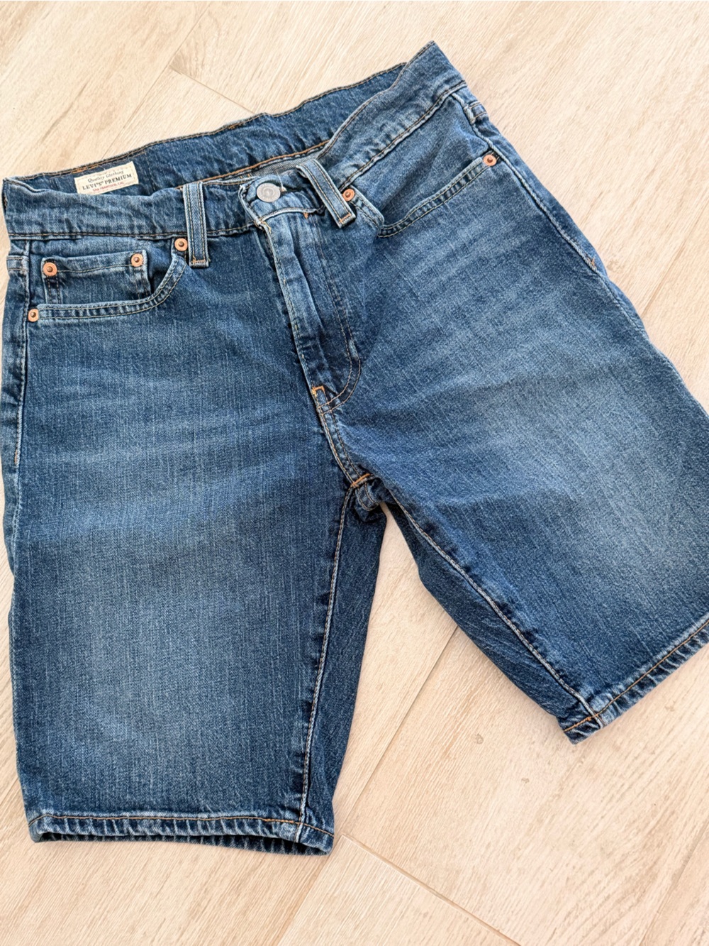 Levi's Medium Blue Denim shorts W28